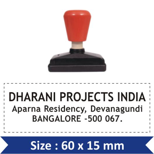Pre Inked Stamp 03