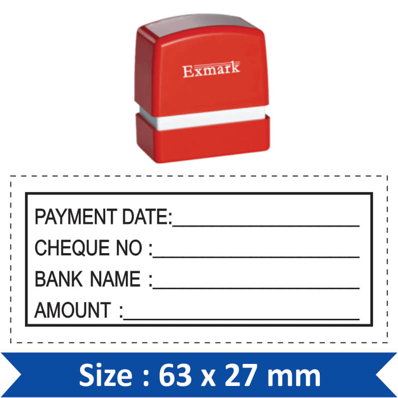Exmark Custom Stamp